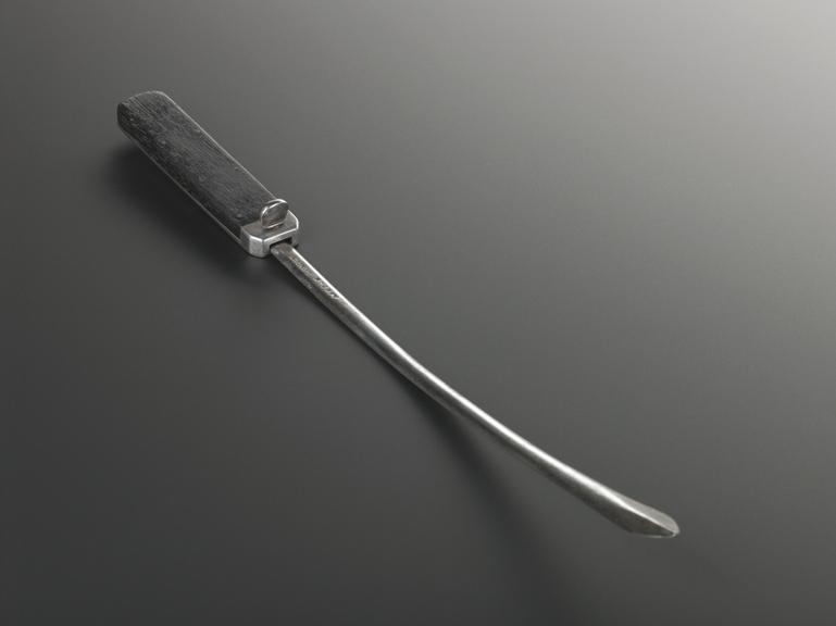 Seton needle, curved, pointed probe