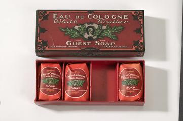 White Heather guest soap