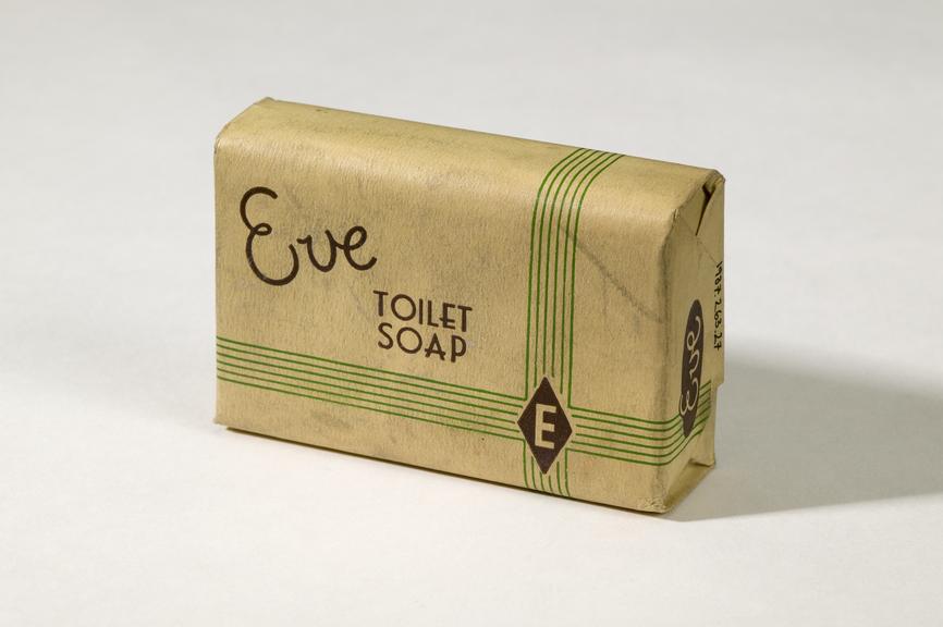 Eve toilet soap made by Joseph Watson and Sons Ltd, Leeds