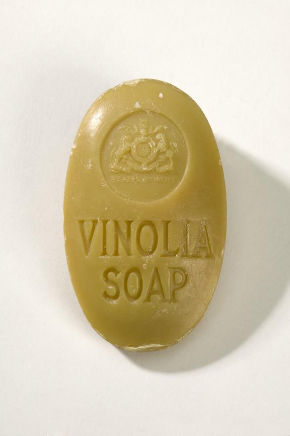 Vinolia soap made by Vinolia Co. Ltd, London