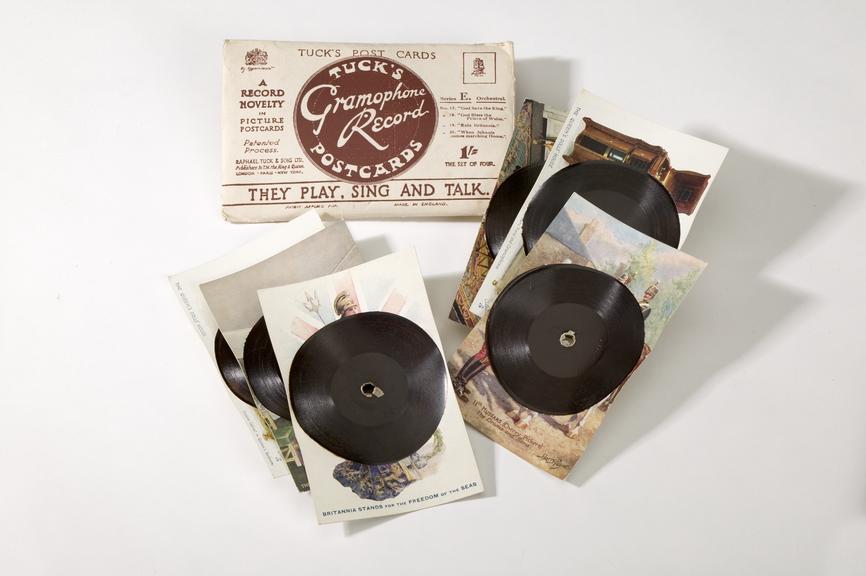 Gramophone Record Postcards