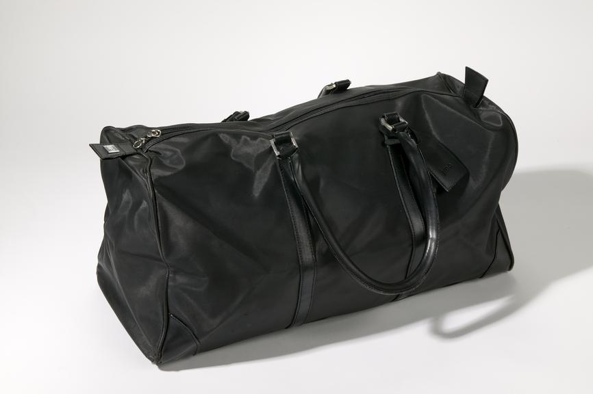 JMC Airlines female cabin crew holdall
Photographed on a white