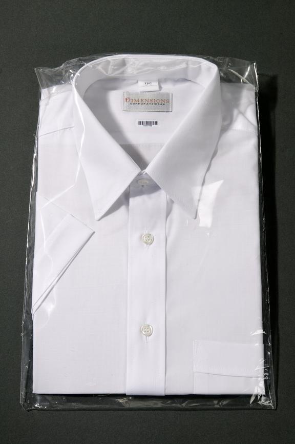 JMC Airlines male cabin crew uniform short sleeve shirt, 15