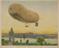 One print, coloured:The Parseval III. German Military Airship