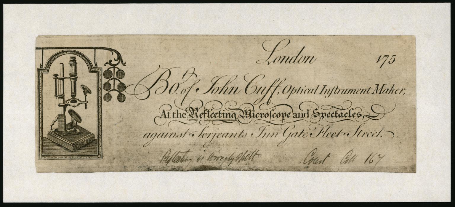 Collection of Trade Bills | Science Museum Group Collection