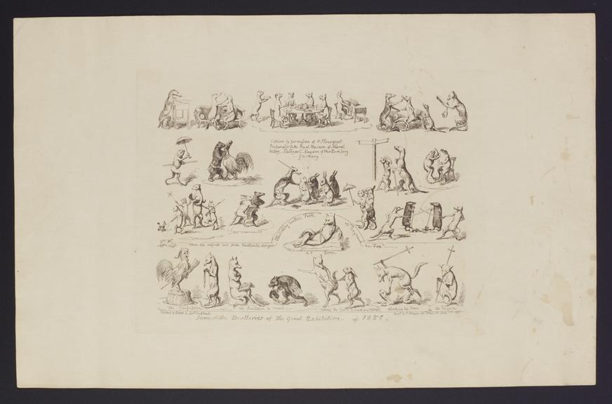 Drolleries Rabbits Some of the Drolleries of The Great Exhibition of 1851 | Science Museum ...