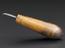 Steel bradawl with turned wood handle, by James Watt