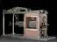 Scale model (1:8) of commercial coffee roasting machinery