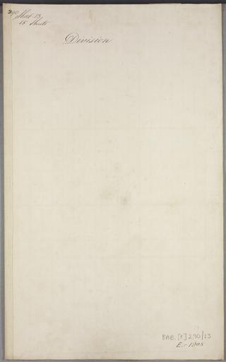 Division. Sheet 13 of 15.