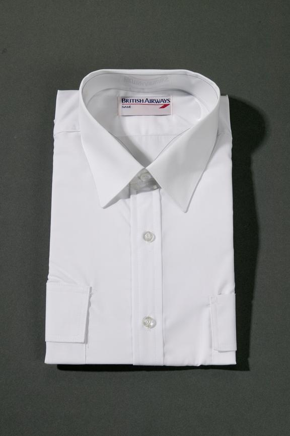 British Airways pre-1 June 1994 pilot's shirt, 16" collar