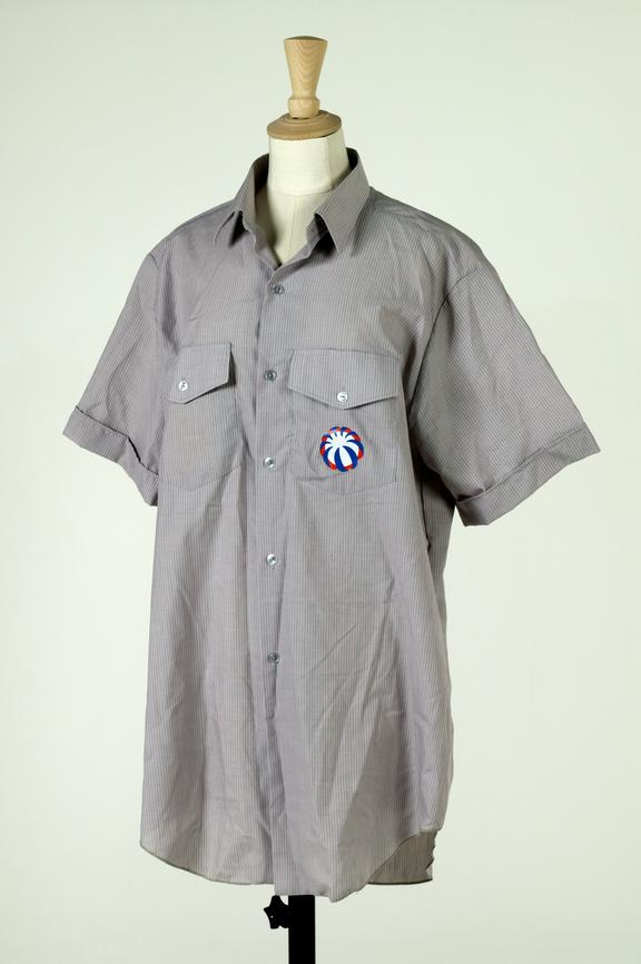 Manchester Airport ground staff shirt, c.1994