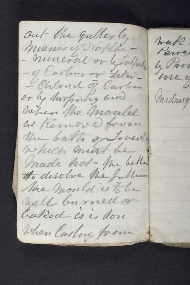 Notes on moulded castings | Science Museum Group Collection