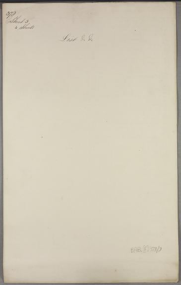 List, et cetera. [List of the combinations in division performed as in Notation 290, with the cycles in which they occur] Sheet 3 of 4.