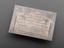 printing plates from Dring and Fage, 1790-1940 (printing plate)