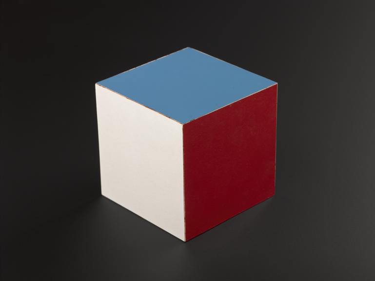 Cube or Hexahedron a regular Platonic Solid, one of five