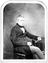 Two seated portrait photographs George Biddell Airy by Maull & Polyblank
