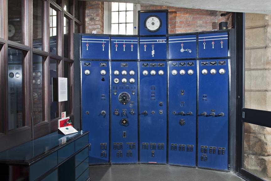 Control panels for the generator used at the Back O' The Bank