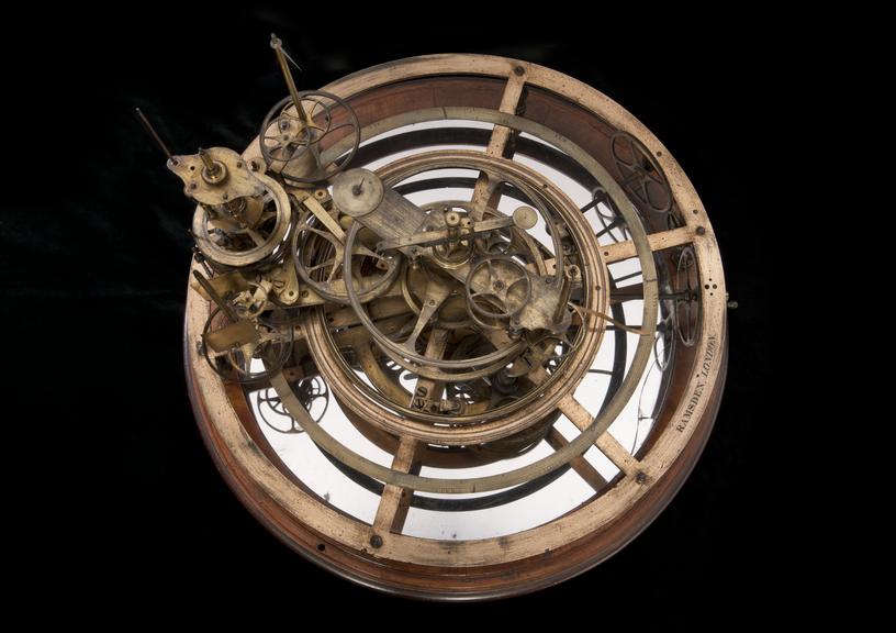 Incomplete mechanical orrery