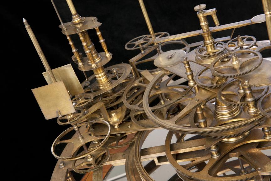 Incomplete mechanical orrery