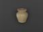 Cylindrical pot with lip, without stopper, alabaster