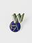 Lapel badge for First International World-Wide Web Conference
