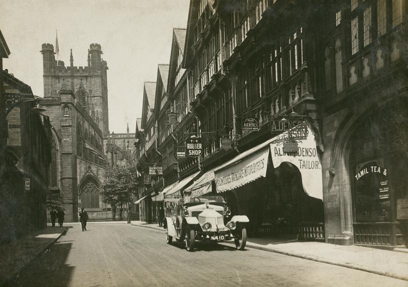 Photograph of a car in Chester