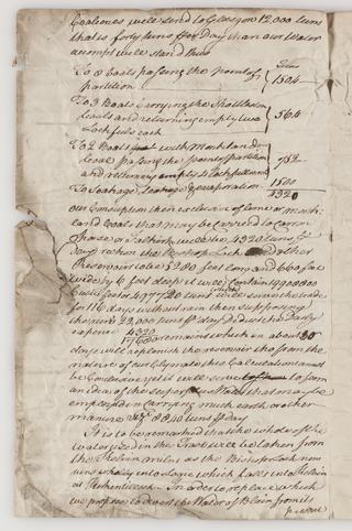 Canal report by James Watt and Robert McKell