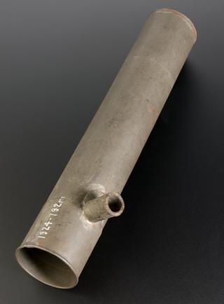 Plunger rod part of model of the first steam engine condenser.