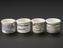 Collection of nine proprietary medicine pots