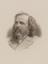 Engraved portrait of Dmitri Mendeleev