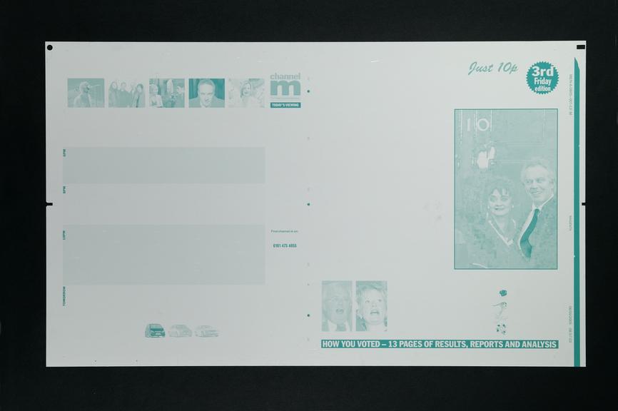 Aluminium newspaper printing plate