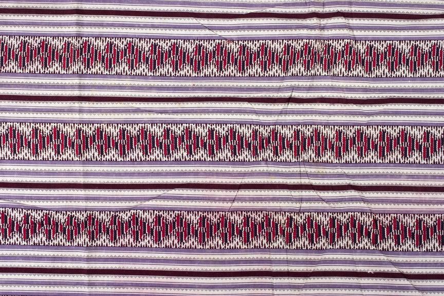 Specimen of cloth dyed with Perkin dye