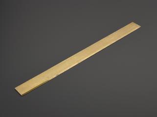 Standard Gunter's scale made by Andrew Yeates; brass