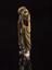 Netsuke of man holding Taoist fly-whisk