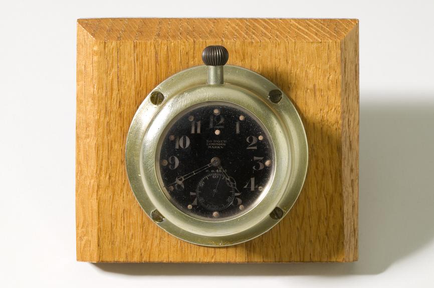 Clock formerly owned by Jack Alcock