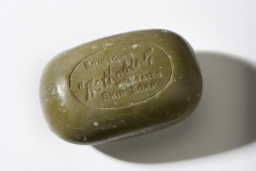 Iktholine medicated skin soap, made by T. F. Bristow & Co