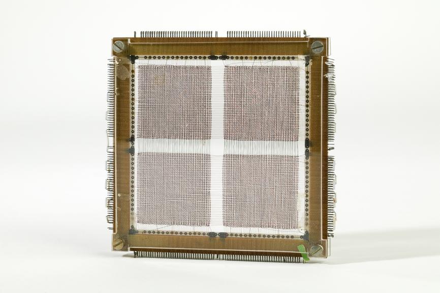 Magnetic core memory plane | Science Museum Group Collection
