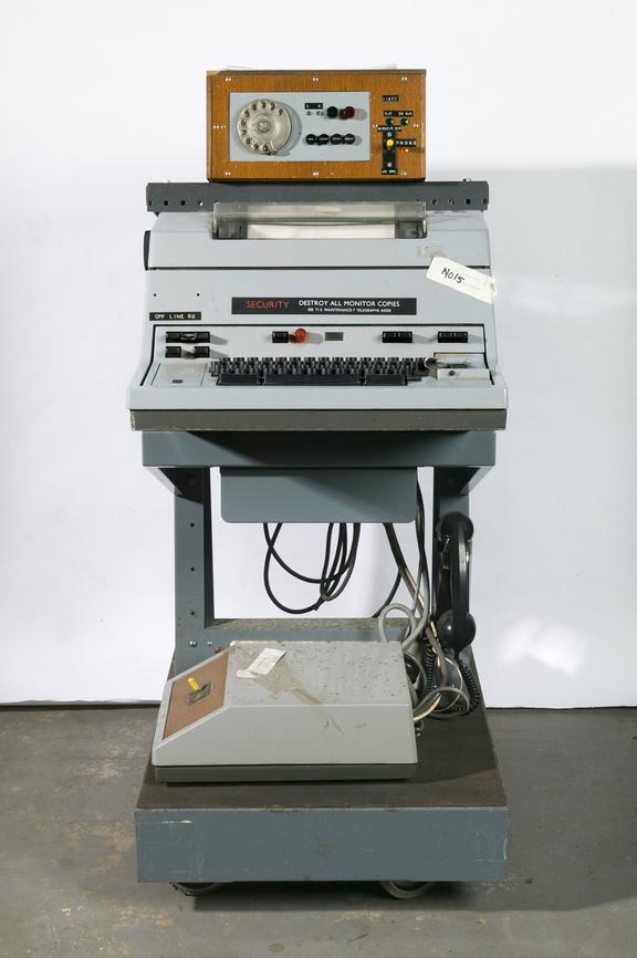 Teleprinter No. 15 test set, made by Creed and Co