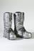 Pair of boots belonging to the Cyberman costume as used in the