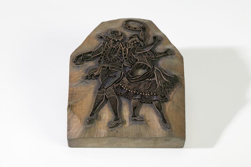 Trademark textile printing block, used by Stavert