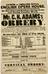 Notice of an Astronomical Lecture on the Orrery, 1844 (notice)