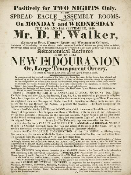 Astronomical Lectures on his entirely New Eidouranion
