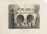 Engraving, hand coloured: Thames Tunnel from the Circular Staircase.