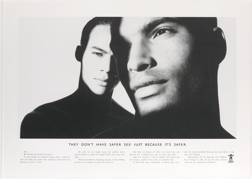 'They don't have safer sex just because it's safer' posters
