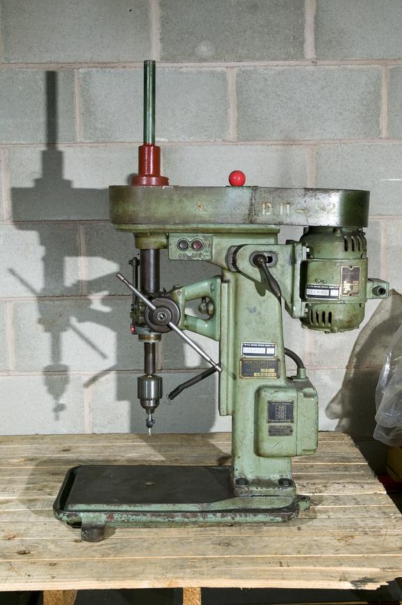 Bench drill, made by Sir W. G