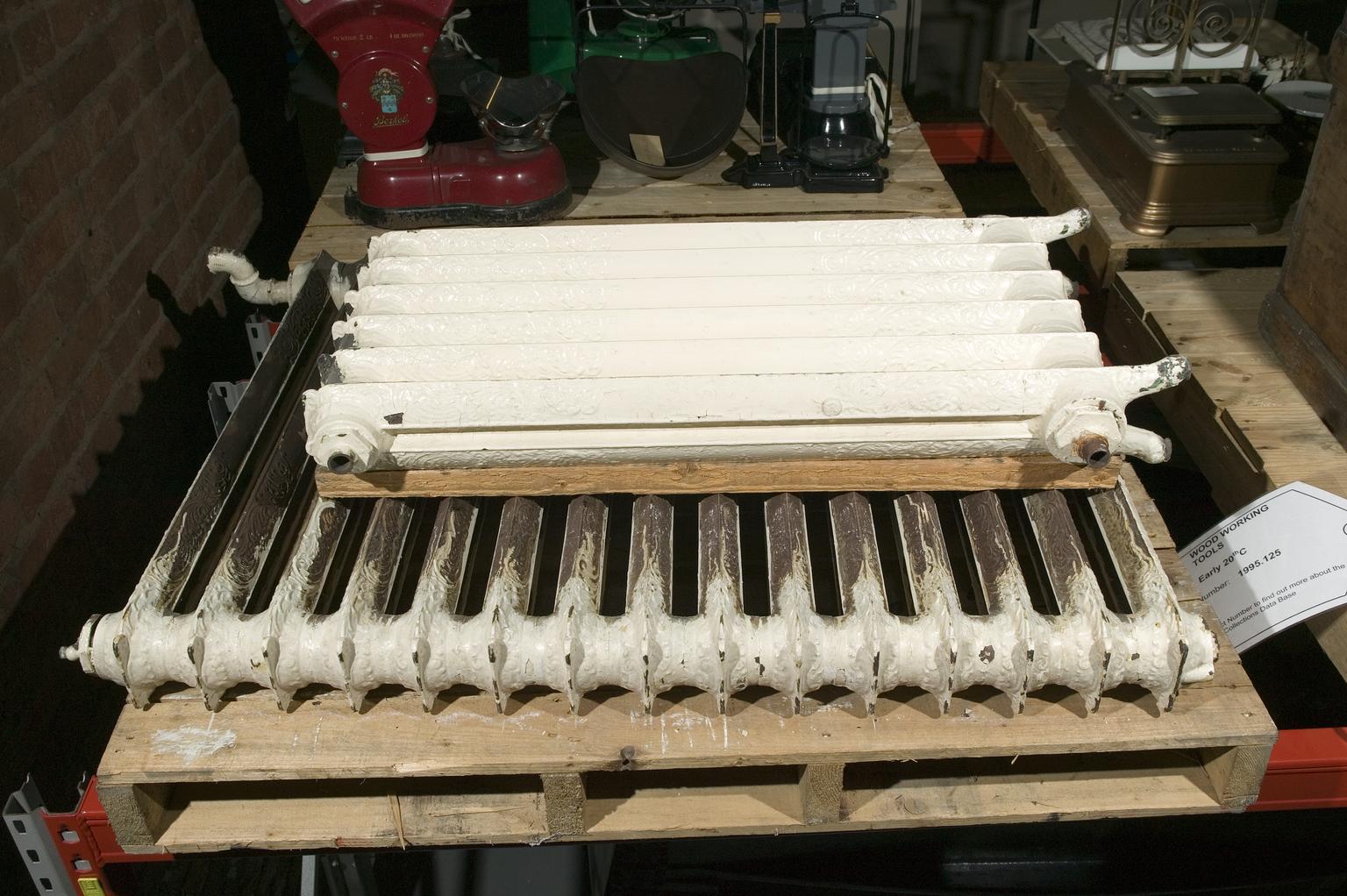 Collection of objects and archives relating to gas central heating ...