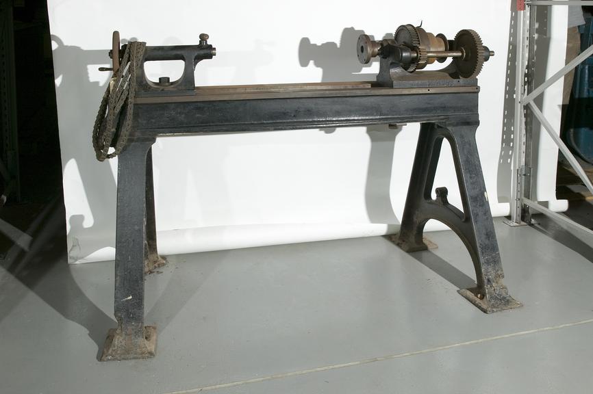 Lathe, made by J. Whitworth & Co., Manchester, 1841