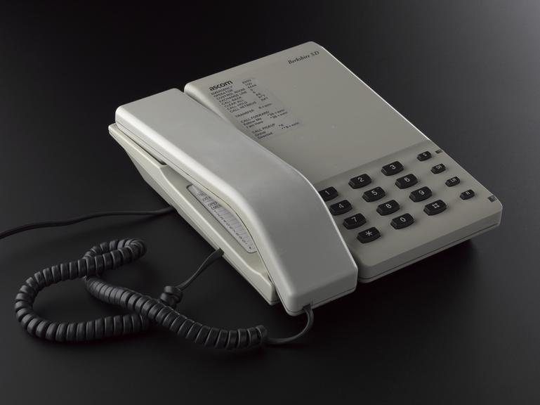 Ascom Berkshire SD desk telephone, pale grey
