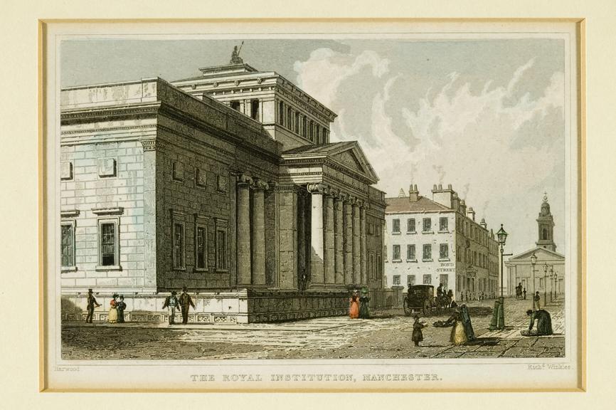 Print of the Royal Institution, Manchester