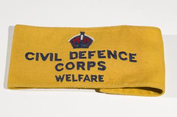 Civil Defence Corps armband c.1940